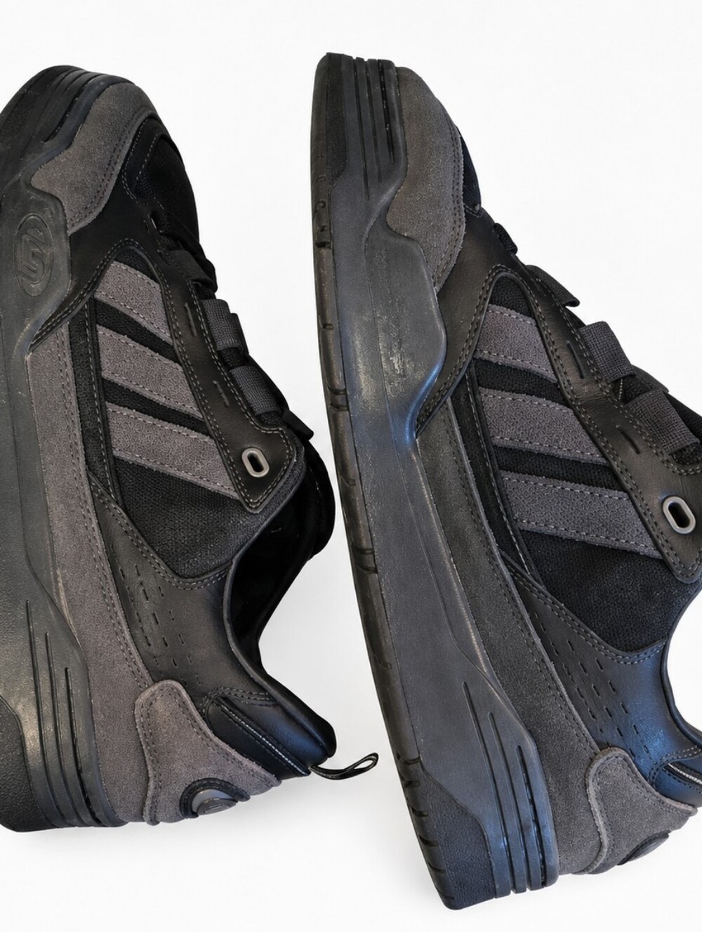Adidas Originals Black Chunky Sneakers Men’s Size 11 Streetwear Shoes - Picture 4 of 7
